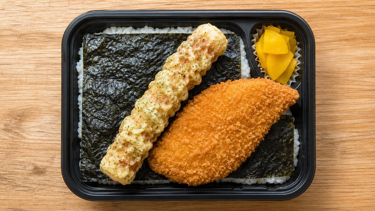 のり弁当のイメージ写真